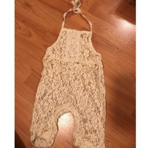 SOLD Lace romper